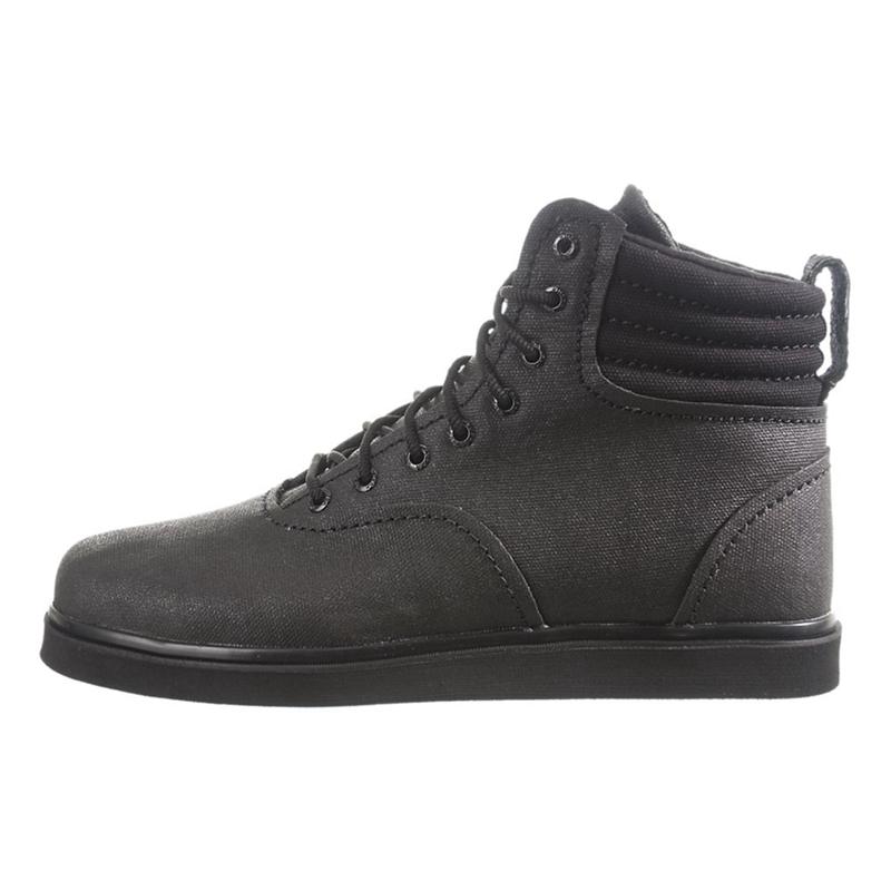 Buty Supra HENRY - Sneakersy Wysokie Damskie - Czarne (PWQB-12940)